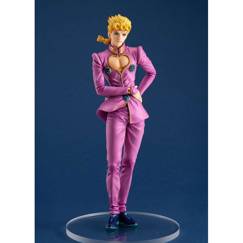 GOOD SMILE COMPANY JOJO'S BIZARRE ADVENTURE GIORNO GIOVANNA POP UP PARADE STATUE FIGURE