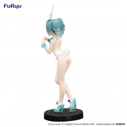 HATSUNE MIKU RURUDO WHITE BICUTE BUNNIES FIGURE STATUA FURYU