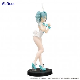 HATSUNE MIKU RURUDO WHITE BICUTE BUNNIES FIGURE STATUA FURYU