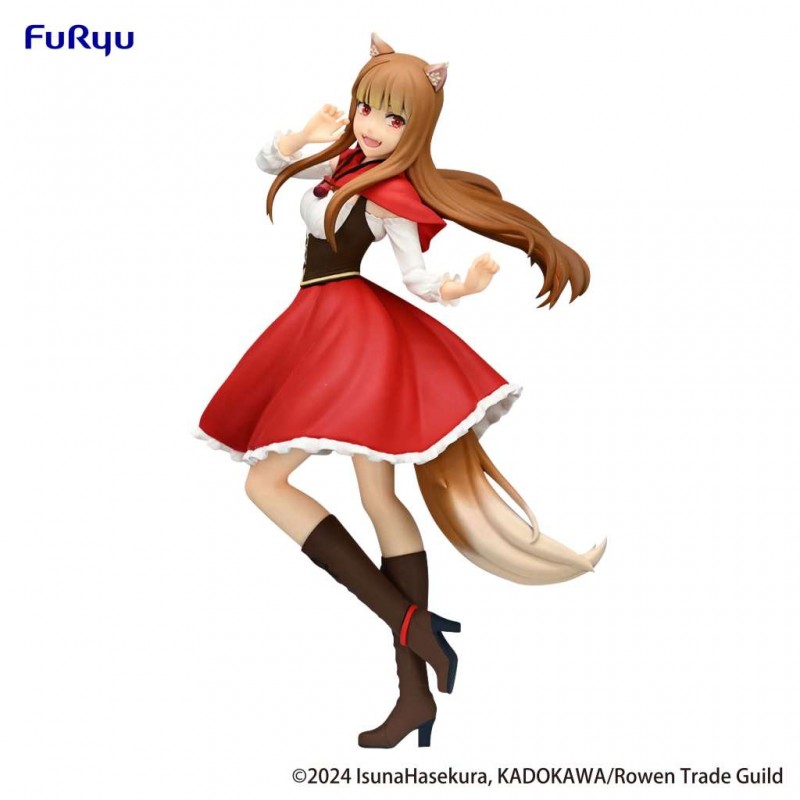 FURYU SPICE AND WOLF HOLO RED HOOD TRIO-TRY-IT STATUE FIGURE