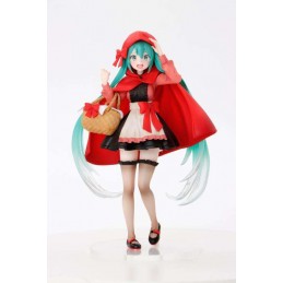 TAITO HATSUNE MIKU LITTLE RED RIDING HOOD WONDERLAND FIGURE STATUE