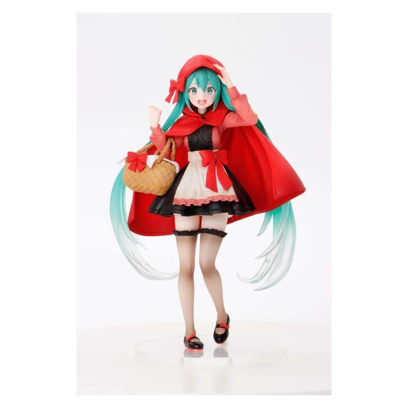 HATSUNE MIKU LITTLE RED RIDING HOOD WONDERLAND FIGURE STATUA TAITO