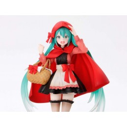 TAITO HATSUNE MIKU LITTLE RED RIDING HOOD WONDERLAND FIGURE STATUE