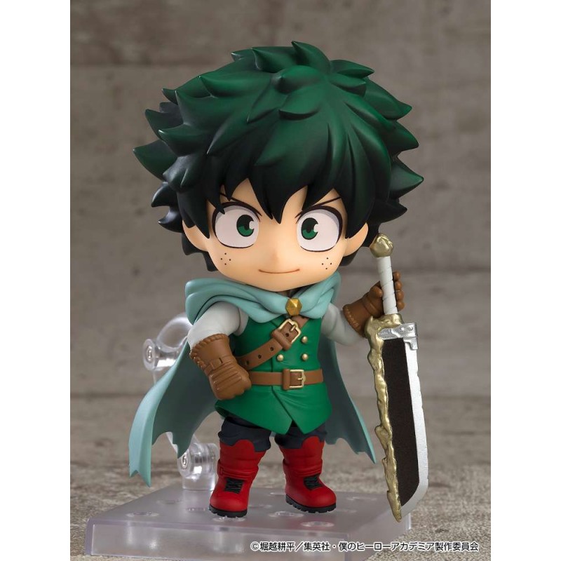 GOOD SMILE COMPANY MY HERO ACADEMIA IZUKU MIDORIYA JIKKETSU COSTUME NENDOROID ACTION FIGURE