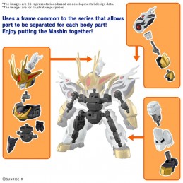 MASHIN CREATOR WATARU KIRINMARU MODEL KIT ACTION FIGURE BANDAI