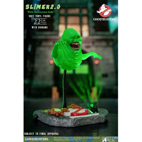 GHOSTBUSTERS SLIMER 2.0 SOFT VINYL 1/8 FIGURE