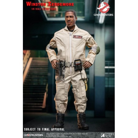 GHOSTBUSTERS WINSTON ZEDDEMORE 30CM ACTION FIGURE