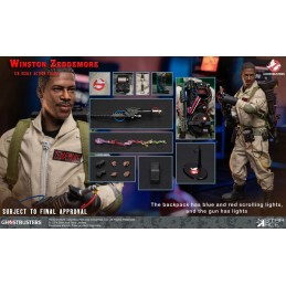 GHOSTBUSTERS WINSTON ZEDDEMORE 30CM ACTION FIGURE STAR ACE