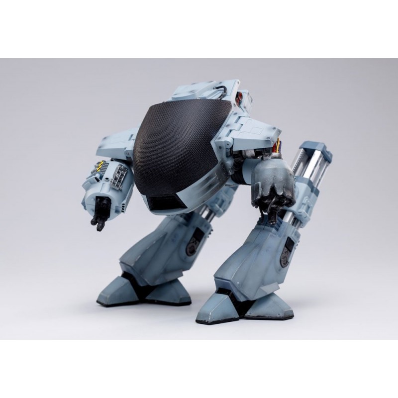 HIYA TOYS ROBOCOP BATTLE DAMAGED ED-209 WITH SOUNDS EXQUISITE MINI ACTION FIGURE