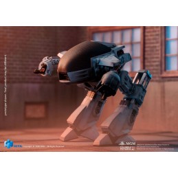 HIYA TOYS ROBOCOP BATTLE DAMAGED ED-209 WITH SOUNDS EXQUISITE MINI ACTION FIGURE