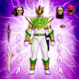 SUPER7 MIGHTY MORPHIN POWER RANGERS ULTIMATES LORD DRAKKON 17CM ACTION FIGURE