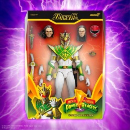 SUPER7 MIGHTY MORPHIN POWER RANGERS ULTIMATES LORD DRAKKON 17CM ACTION FIGURE