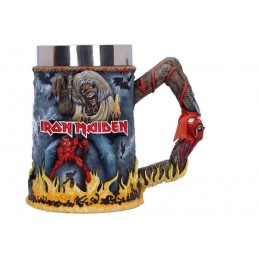 IRON MAIDEN THE NUMBER OF THE BEAST TANKARD RESIN BOCCALE NEMESIS NOW