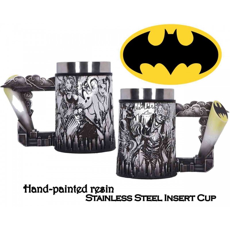 NEMESIS NOW DC COMICS BATMAN SUPER VILLAINS RESIN TANKARD