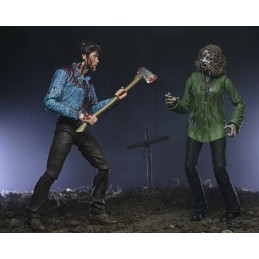 EVIL DEAD BLOODY ASH & CHERYL 2-PACK ACTION FIGURE NECA