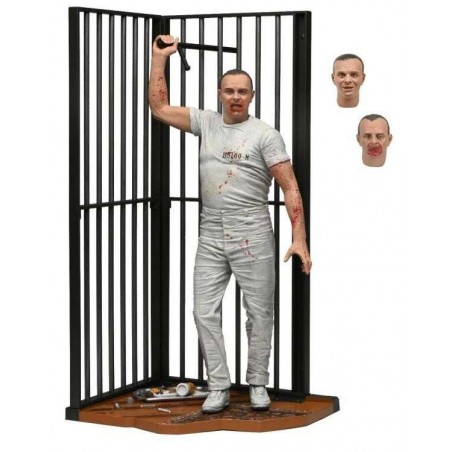 THE SILENCE OF THE LAMBS HANNIBAL LECTER PRISON ESCAPE ACTION FIGURE