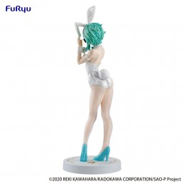 FURYU SWORD ART ONLINE BICUTE BUNNIES SINON WHITE PEARL STATUE FIGURE