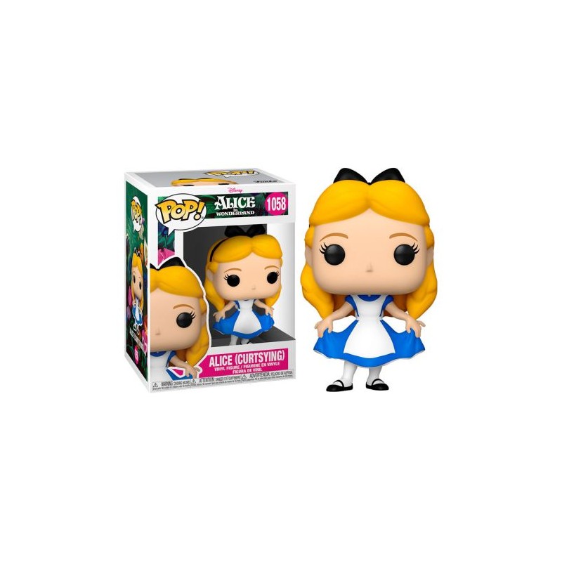 FUNKO POP! ALICE IN WONDERLAND ALICE BOBBLE HEAD FIGURE FUNKO
