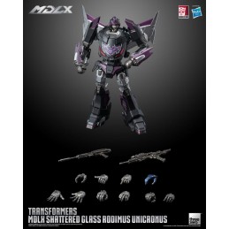 TRANSFORMERS MDLX SHATTERED GLASS RODIMUS UNICRONUS ACTION FIGURE THREEZERO