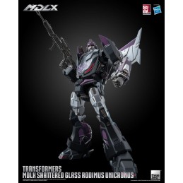 THREEZERO TRANSFORMERS MDLX SHATTERED GLASS RODIMUS UNICRONUS ACTION FIGURE