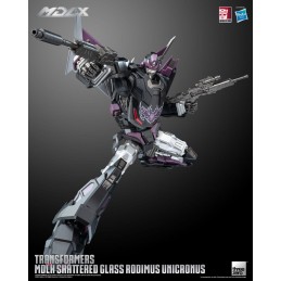 THREEZERO TRANSFORMERS MDLX SHATTERED GLASS RODIMUS UNICRONUS ACTION FIGURE