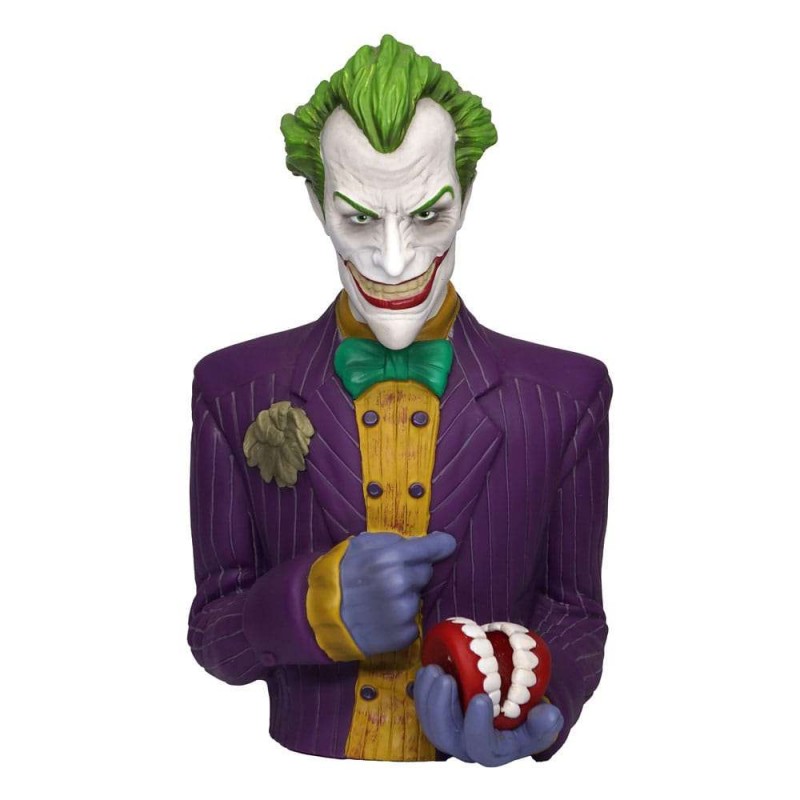 DC COMICS BATMAN ARKHAM ASYLUM JOKER PX BANK SALVADANAIO MONOGRAM