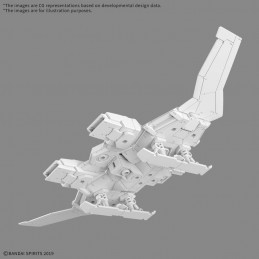 BANDAI 30MM EXTENDED ARMAMENT VEHICLE WING MOBILE MODEL KIT