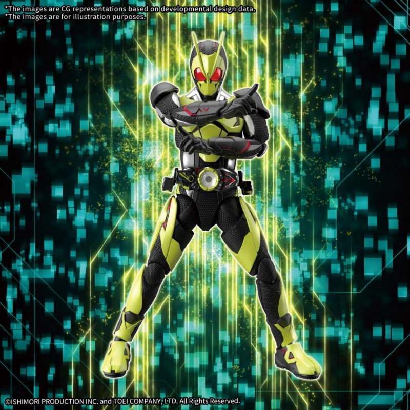 FIGURE RISE KAMEN RIDER ZERO ONE RISING HOPPER MODEL KIT ACTION FIGURE BANDAI