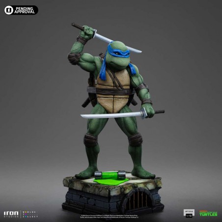 TEENAGE MUTANT NINJA TURTLES ART SCALE LEONARDO 1/10 STATUA FIGURE