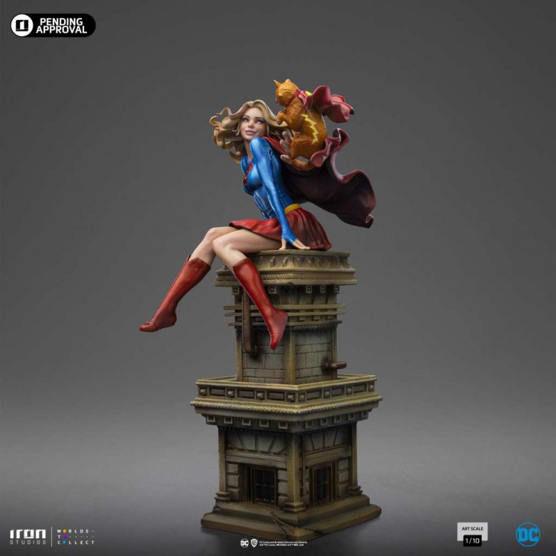 DC COMICS SUPERGIRL ART SCALE 1/10 STATUA FIGURE IRON STUDIOS