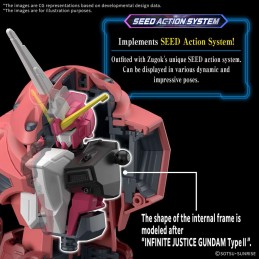 BANDAI HG GUNDAM SEED FREEDOM VERSION Z'GOK 1/144 MODEL KIT FIGURE