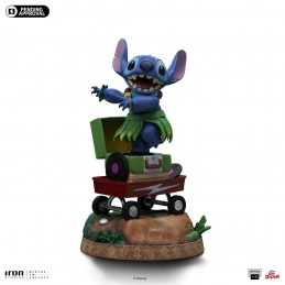 LILO AND STITCH HULA STITCH ART SCALE 1/10 STATUA FIGURE IRON STUDIOS