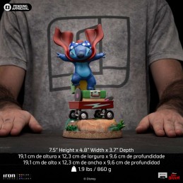 LILO AND STITCH LAUNDRY STITCH ART SCALE 1/10 STATUA FIGURE IRON STUDIOS