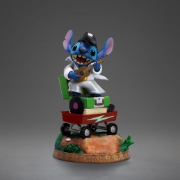 LILO AND STITCH KING OF ROCK STITCH ART SCALE 1/10 STATUA FIGURE IRON STUDIOS