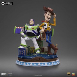 TOY STORY BUZZ AND WOODY ART SCALE 1/10 DELUXE STATUA FIGURE IRON STUDIOS