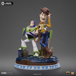 TOY STORY BUZZ AND WOODY ART SCALE 1/10 DELUXE STATUA FIGURE IRON STUDIOS