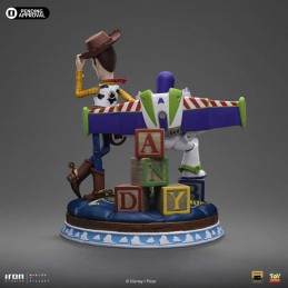 TOY STORY BUZZ AND WOODY ART SCALE 1/10 DELUXE STATUA FIGURE IRON STUDIOS