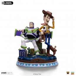 TOY STORY BUZZ AND WOODY ART SCALE 1/10 DELUXE STATUA FIGURE IRON STUDIOS