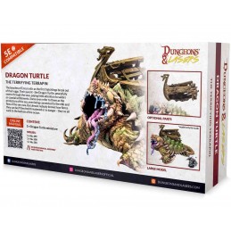 DUNGEONS AND LASERS DRAGON TURTLE THE TERRIFYING TERRAPIN XL MINIATURA FIGURE ARCHON STUDIO