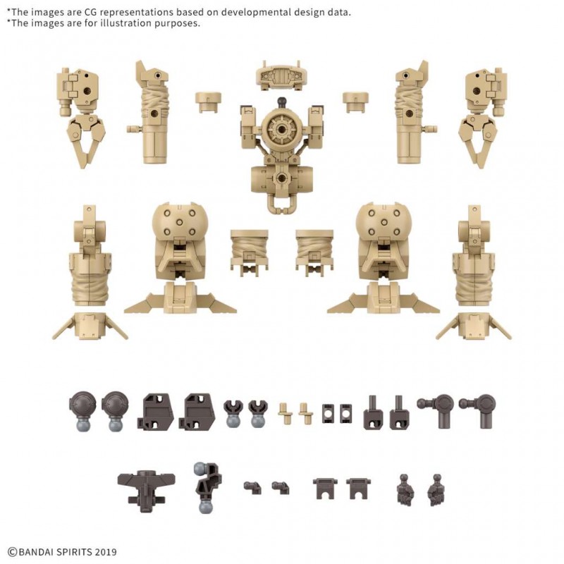 30MM OPTION PARTS SET 18 ARM/LEG UNIT MODEL KIT BANDAI