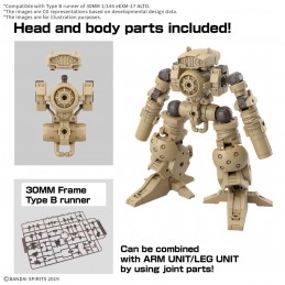 30MM OPTION PARTS SET 18 ARM/LEG UNIT MODEL KIT BANDAI