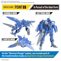 HG HIGH GRADE VF-22S STURMVOGEL II MAXIMILIAN JENIUS USE 1/100 MODEL KIT ACTION FIGURE BANDAI