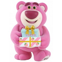 TOY STORY LOTSO WITH CHRISTMAS PRESENTS FLOCKED STATUA FIGURE ENESCO