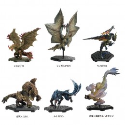 CAPCOM MONSTER HUNTER STANDARD MODEL PLUS BEST 22-23-24 SET 6 MINI FIGURES