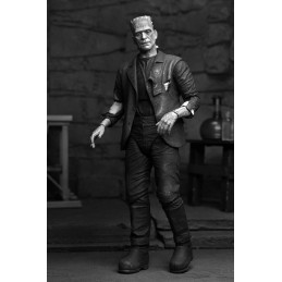 UNIVERSAL MONSTERS FRANKENSTEIN MONSTER ULTIMATE THE BRIDE OF FRANKENSTEIN BLACK AND WHITE ACTION FIGURE NECA