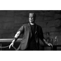 UNIVERSAL MONSTERS FRANKENSTEIN MONSTER ULTIMATE THE BRIDE OF FRANKENSTEIN BLACK AND WHITE ACTION FIGURE NECA