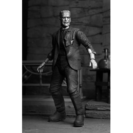 UNIVERSAL MONSTERS FRANKENSTEIN MONSTER ULTIMATE THE BRIDE OF FRANKENSTEIN BLACK AND WHITE ACTION FIGURE NECA