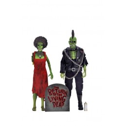 THE RETURN OF THE LIVING DEAD TRASH & SUICIDE 2-PACK ACTION FIGURE NECA