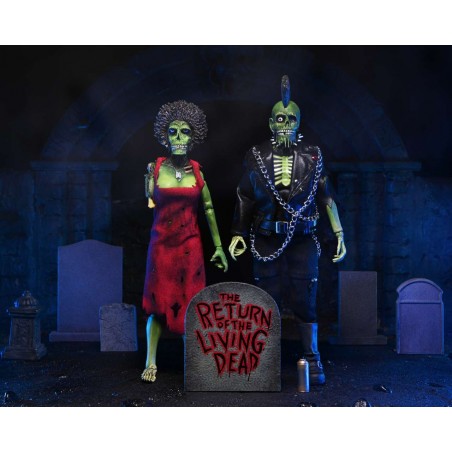 THE RETURN OF THE LIVING DEAD TRASH & SUICIDE 2 PACK ACTION FIGURES