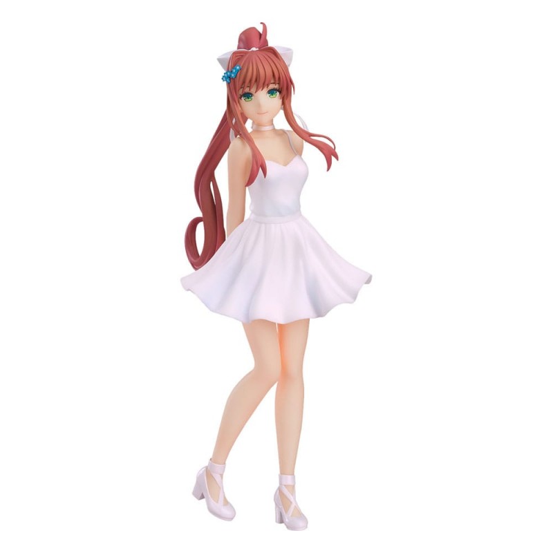 DOKI DOKI LITERATURE CLUB! MONIKA WHITE DRESS POP UP PARADE STATUA FIGURE GOOD SMILE COMPANY